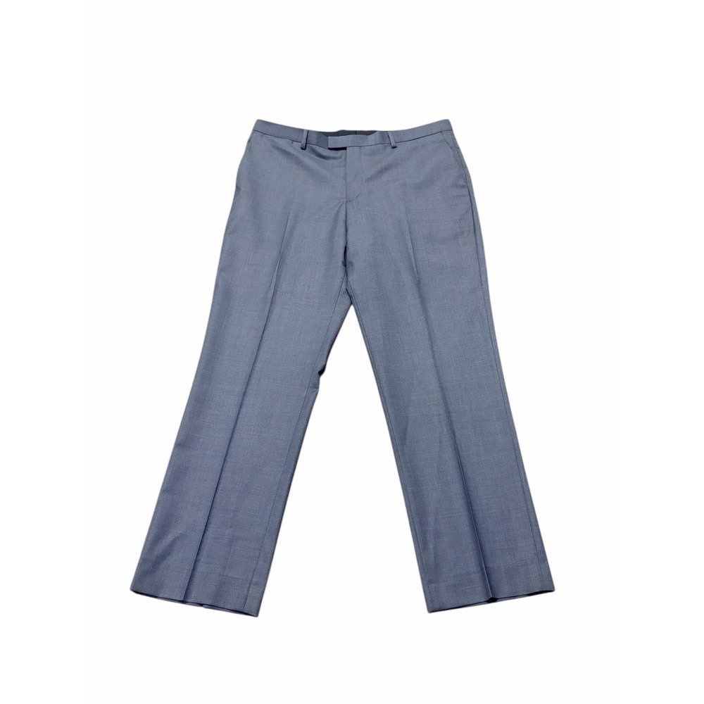 Banana Republic x Marzotto Tessuto Men's‎ 38x32 Blue Wool Dress Pants